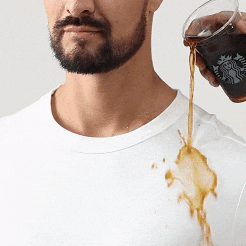 Ice Silk Herren Kurzarm-T-Shirt