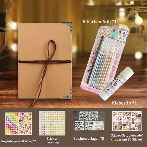 ✨Der Erinnerungsbewahrer: 230 cm Faltbares Scrapbook-Album 📚