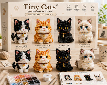 3D-Perlen-DIY-Kollektion: Tiere & Fabelwesen