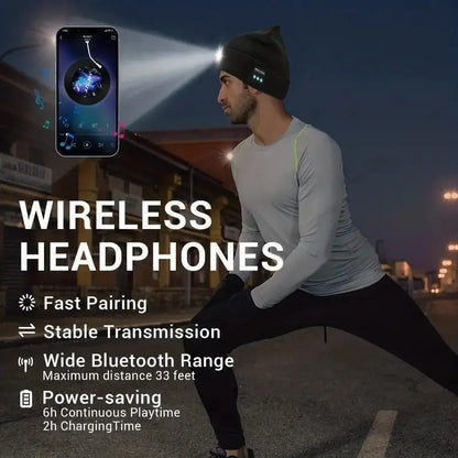 🎄Weihnachts-Sonderangebot: 49 % Rabatt auf die LED-Bluetooth-Mütze