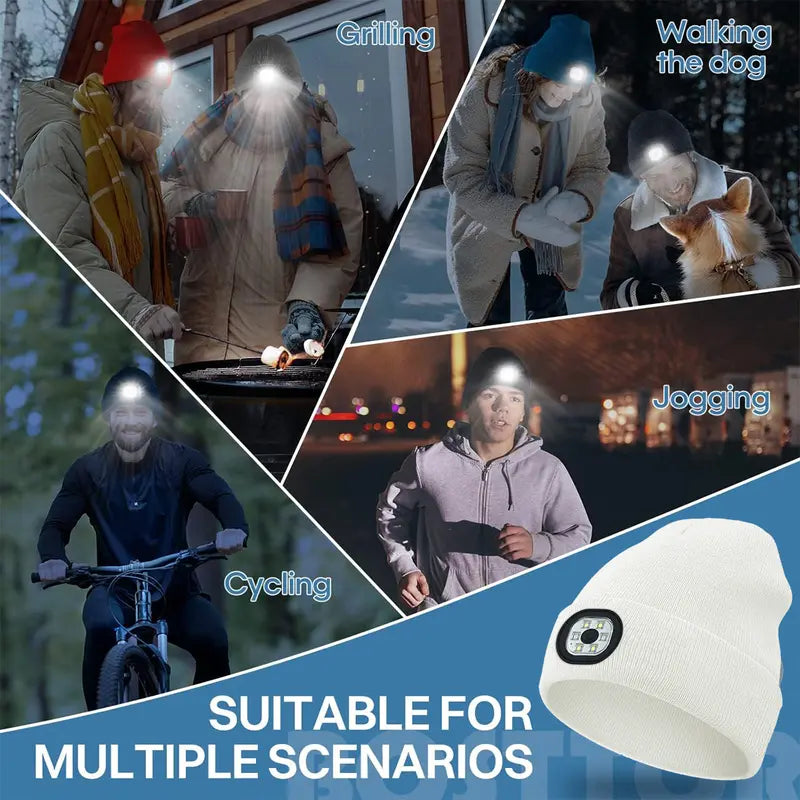 🎄Weihnachts-Sonderangebot: 49 % Rabatt auf die LED-Bluetooth-Mütze