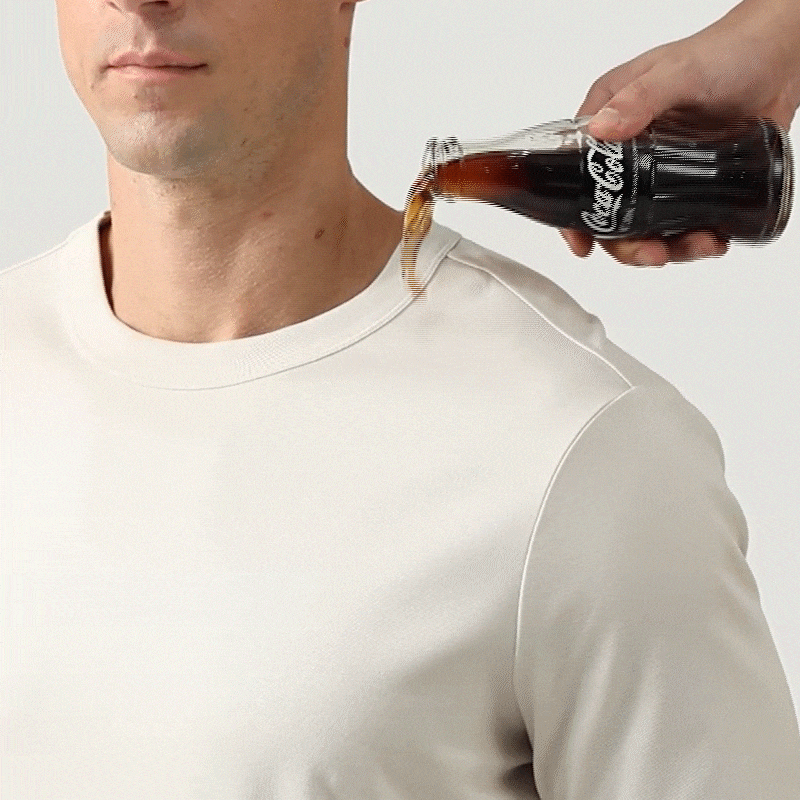Ice Silk Herren Kurzarm-T-Shirt