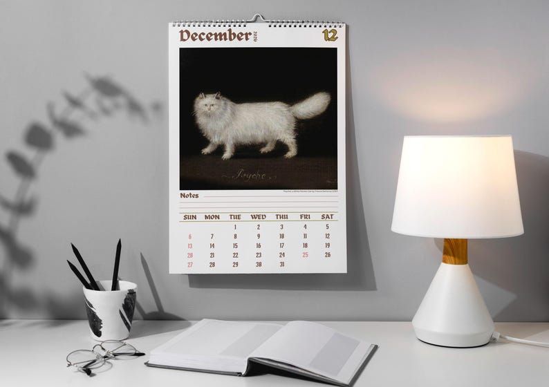 Wandkalender „Seltsame Katzen in der Renaissance 2026“