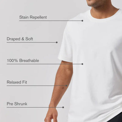 Ice Silk Herren Kurzarm-T-Shirt