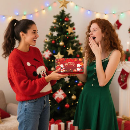 🎄 Weihnachtsgeldumschlag mit Geldklammer