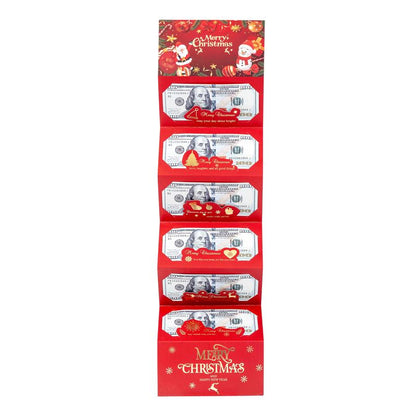🎄 Weihnachtsgeldumschlag mit Geldklammer