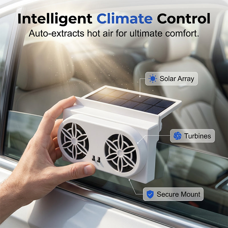 ☀️🚗Jetzt 50 % Rabatt sichern🔥Solarbetriebener Autolüfter – Kühlen Sie Ihr Auto, ohne die Batterie zu belasten.