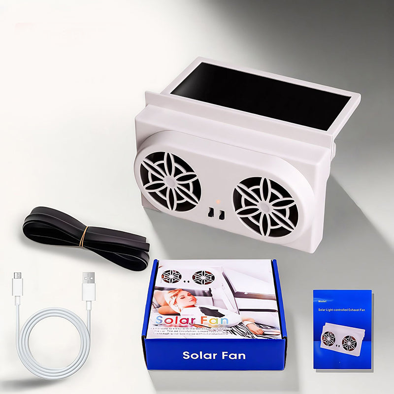☀️🚗Jetzt 50 % Rabatt sichern🔥Solarbetriebener Autolüfter – Kühlen Sie Ihr Auto, ohne die Batterie zu belasten.