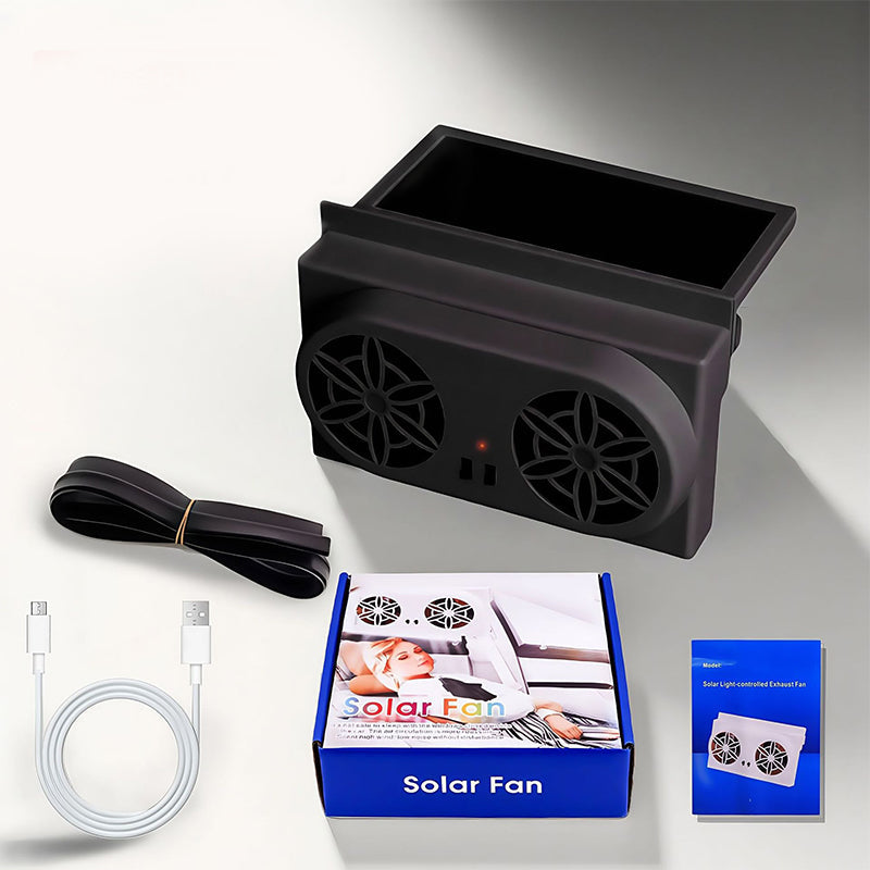 ☀️🚗Jetzt 50 % Rabatt sichern🔥Solarbetriebener Autolüfter – Kühlen Sie Ihr Auto, ohne die Batterie zu belasten.