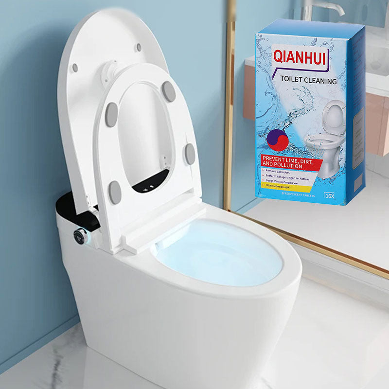 🔥Köp 1 få 1 gratis - 🍋Toilettenreiniger-Tabletten mit Zitronenduft/Toilettenreiniger-Tabletten