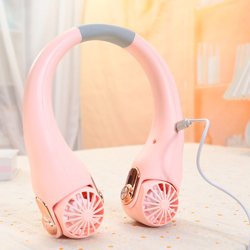 🥳2026 GROSSER AUSVERKAUF🥳💞Über 50.000 verkauft!🍃💨 50 % RABATT! Halsventilator mit Klimaanlage – extrem leise, um 360° drehbar, 3 Geschwindigkeitsstufen. Freihändige Kühlung, lange Akkulaufzeit. Ein Must-Have für den Sommer! 😎🌬️