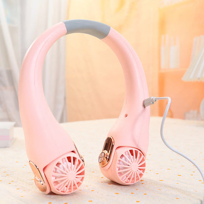 🥳2026 GROSSER AUSVERKAUF🥳💞Über 50.000 verkauft!🍃💨 50 % RABATT! Halsventilator mit Klimaanlage – extrem leise, um 360° drehbar, 3 Geschwindigkeitsstufen. Freihändige Kühlung, lange Akkulaufzeit. Ein Must-Have für den Sommer! 😎🌬️
