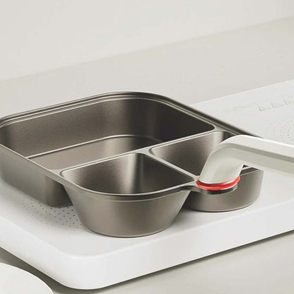 3-in-1-Becherform mit großem Fassungsvermögen