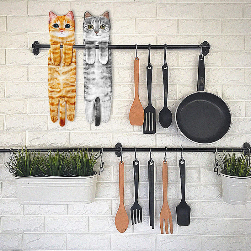 ✨😺Niedliches Katzenhandtuch🐾