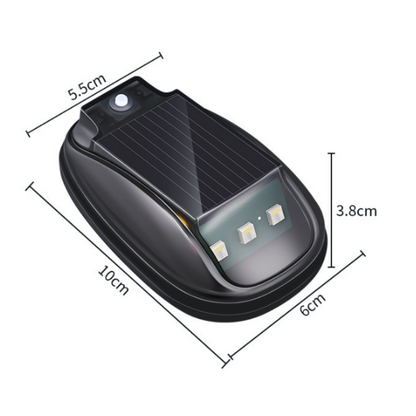 ⏳Zeitlich begrenztes Sonderangebot⏰Wasserdichte Solar-Dachleuchte für das Auto mit Fernbedienun