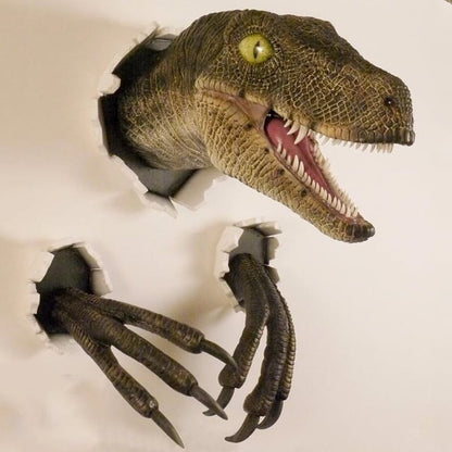 🎉3D-Wanddekoration mit Dinosaurier