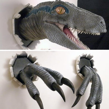 🎉3D-Wanddekoration mit Dinosaurier