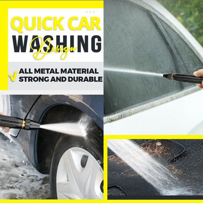 🚿 50 % RABATT für begrenzte Zeit! 💧 Hochdruckreiniger – Ideal für die Autowäsche und Gartenarbeiten, 10-mal stärkerer Druck, mehrere einstellbare Optionen ⚡