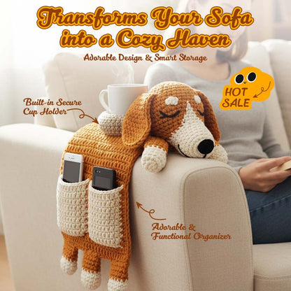 🎁Neujahrsverkauf 50 % Rabatt💖 Entzückender Sessel-Organizer in Hundform