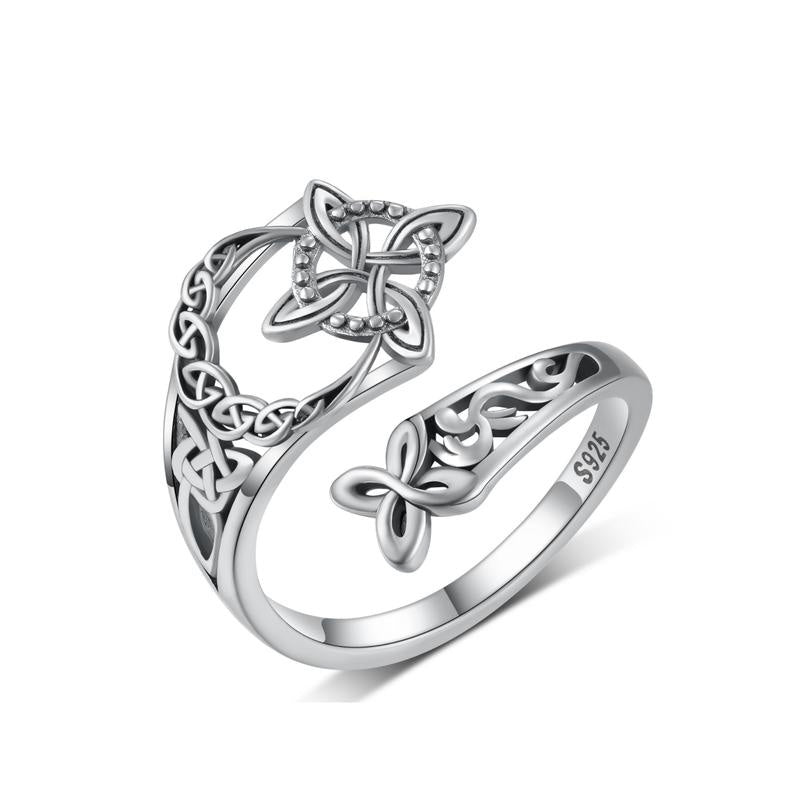 Keltischer Trinitätsring – Vintage Ring im mystischen Stil 🔮