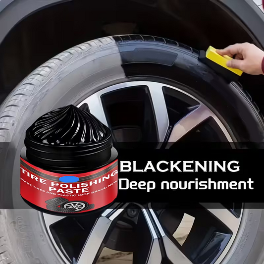 🏆 Last-Minute-Angebot:🚗✨ Pflegepaste für Autoreifen und Kunststoffverkleidungen – Sorgt für neuen Glanz, beugt Rissen vor und lässt sich leicht auftragen