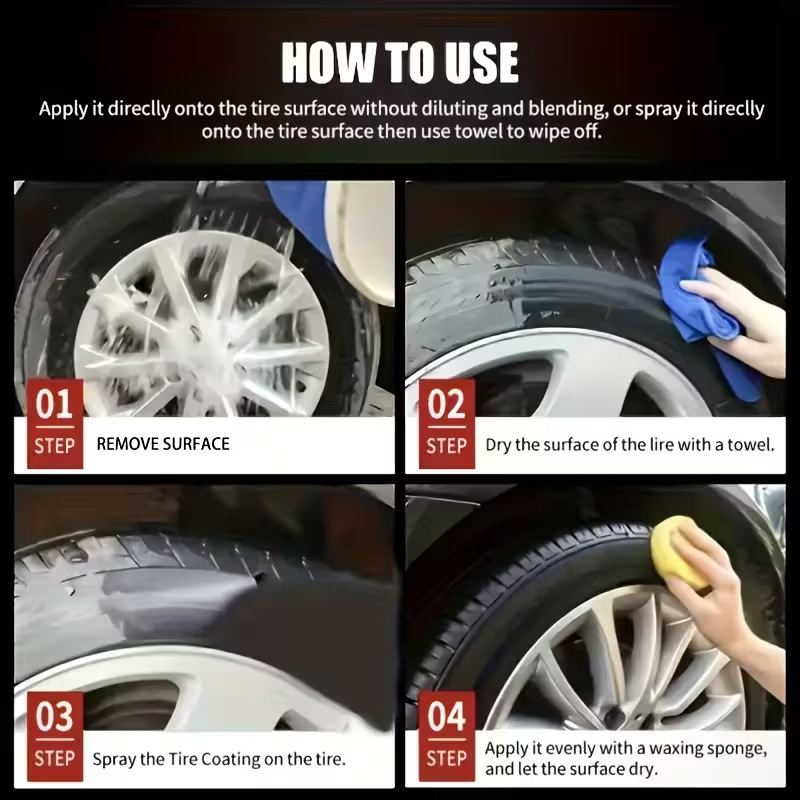 🏆 Last-Minute-Angebot:🚗✨ Pflegepaste für Autoreifen und Kunststoffverkleidungen – Sorgt für neuen Glanz, beugt Rissen vor und lässt sich leicht auftragen