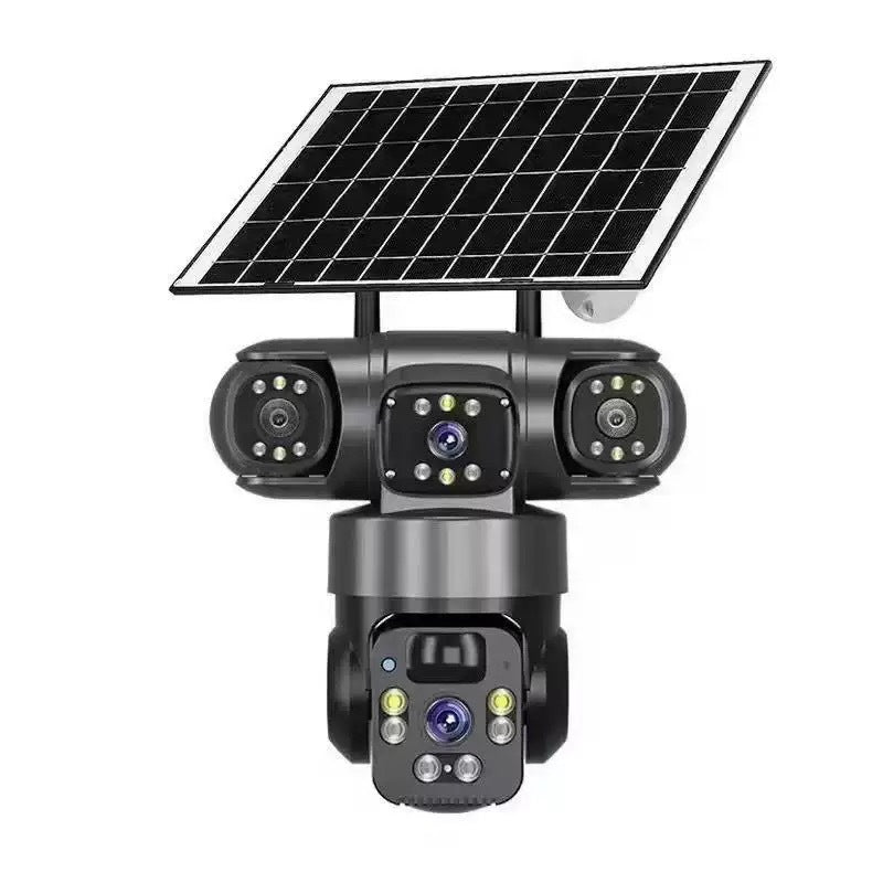 ⏳Zeitlich begrenztes Sonderangebot⏰ 6K-9-MP-WLAN-Überwachungskamera für den Außenbereich | 10-facher Zoom, 3 Objektive, 360°-PTZ | Wasserdicht nach IP66, Farb-Nachtsicht, Zwei-Wege-Audio, Bewegungserkennung
