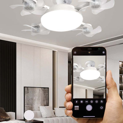 🌀 Neue Deckenventilator-Leuchte mit E27-Fassung – leiser 2-in-1-LED-Ventilator mit Fernbedienung, energieeffiziente Kombination aus Kühlung und Beleuchtung für Wohn- und Schlafzimme