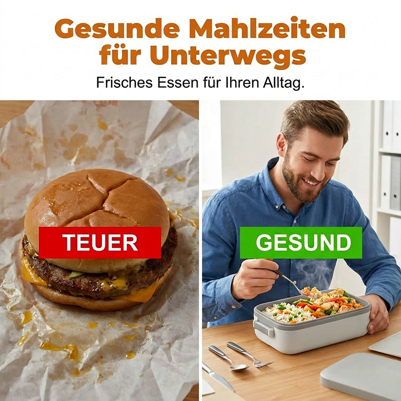 Tragbare, selbstheizende elektrische Brotdose