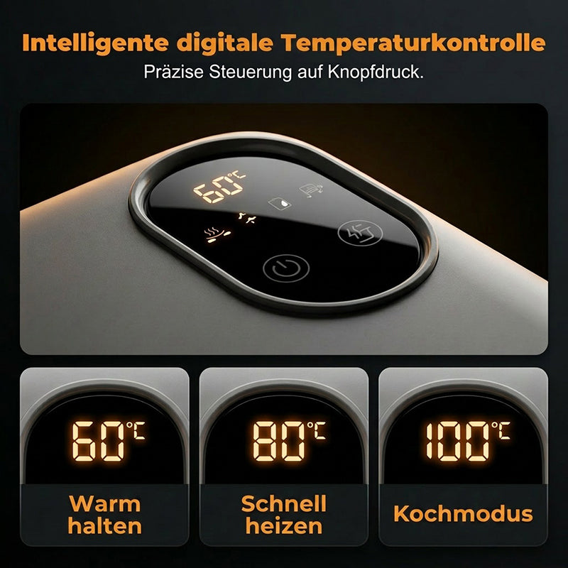 Tragbare, selbstheizende elektrische Brotdose