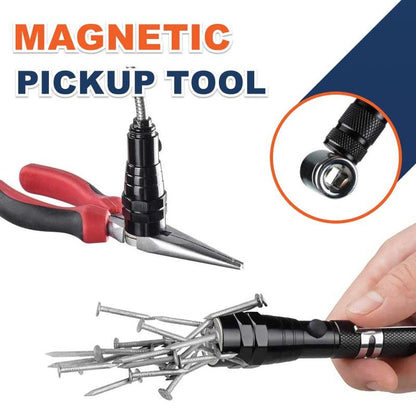 🔦 NUR FÜR BEGRENZTE ZEIT: 50 % RABATT! ✨ Multifunktionale magnetische Teleskop-Taschenlampe – ausziehbar, 360°-Schwanenhals, superhell 🛠️
