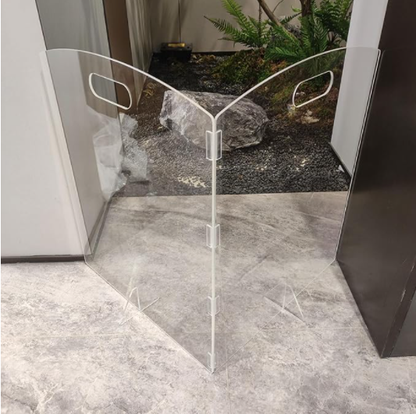 🛡️ Haustiergitter aus transparentem Acryl