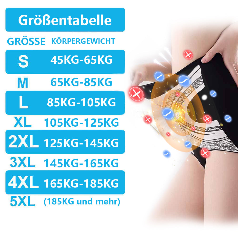Anyidea® FIR Negative Ion Body Shaping Shorts - Werde gesund, werde selbstbewusst!🌟🍑🔥